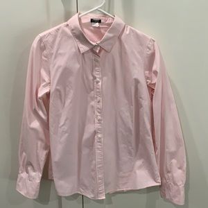 Long sleeve cotton blouse